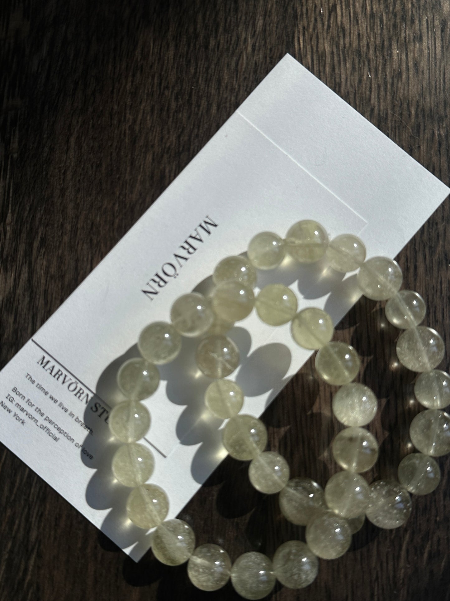 LIBYAN DESERT GLASS BRACELET
