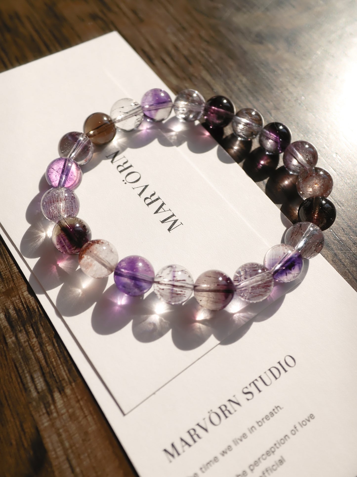 HIGH-GRADE SUPER SEVEN QUARTZ BRACELET