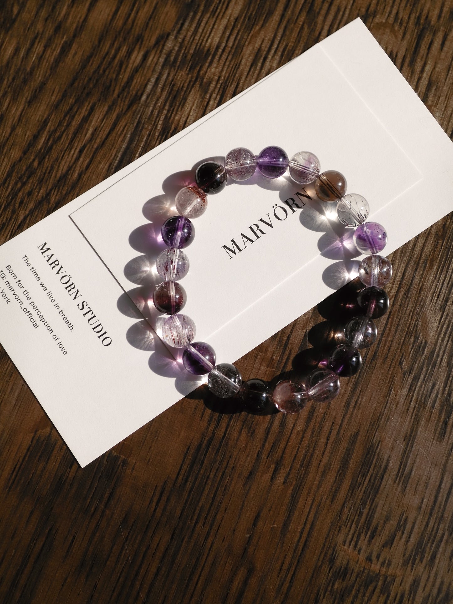 HIGH-GRADE SUPER SEVEN QUARTZ BRACELET