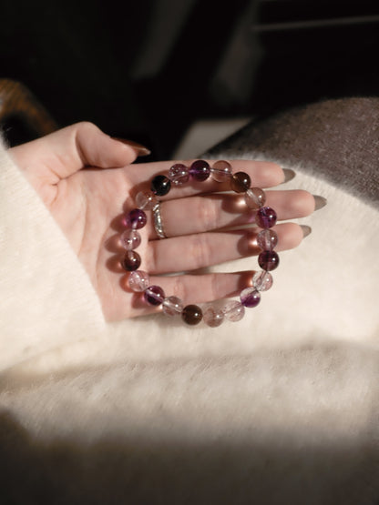 HIGH-GRADE SUPER SEVEN QUARTZ BRACELET