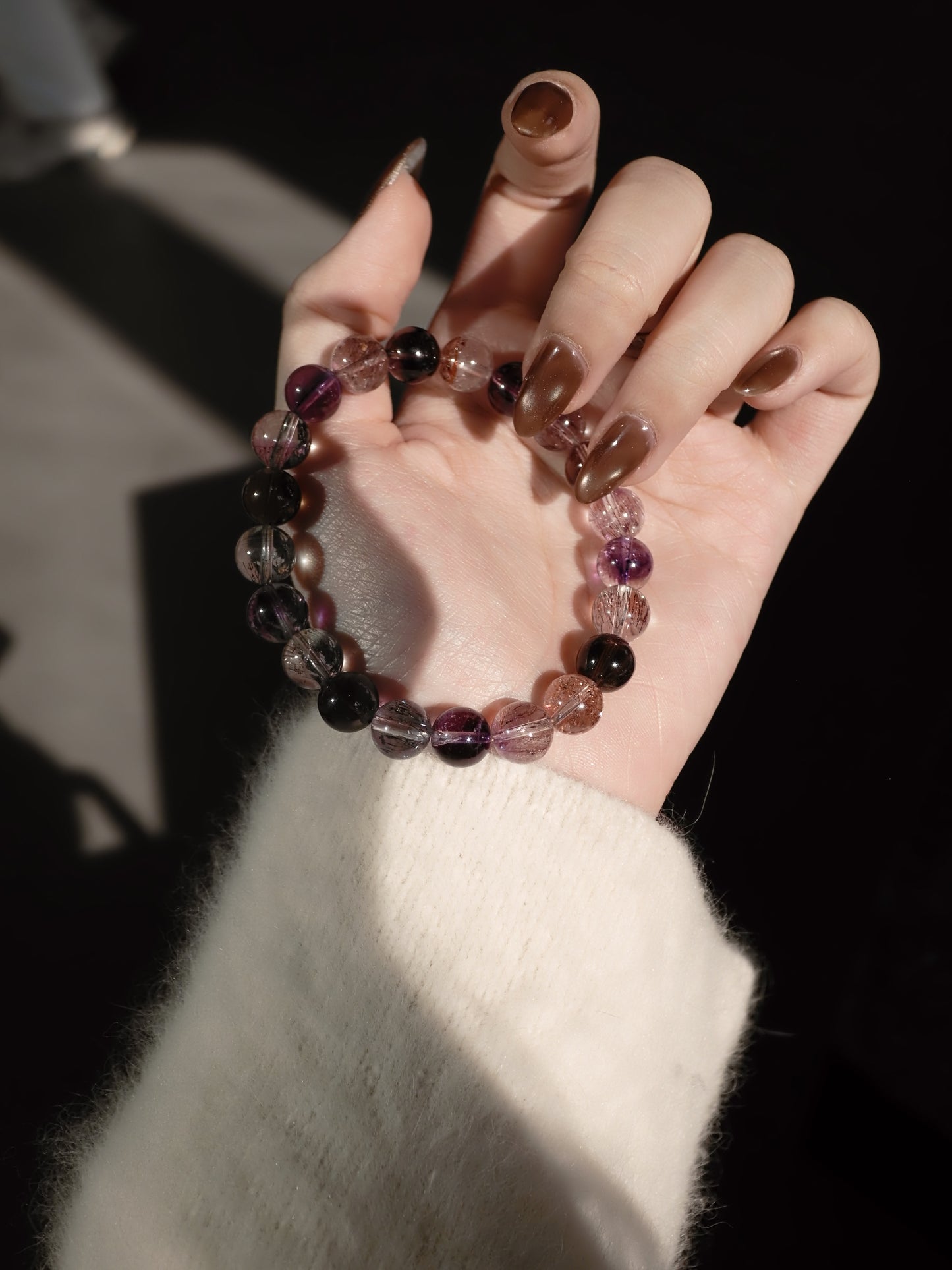 HIGH-GRADE SUPER SEVEN QUARTZ BRACELET