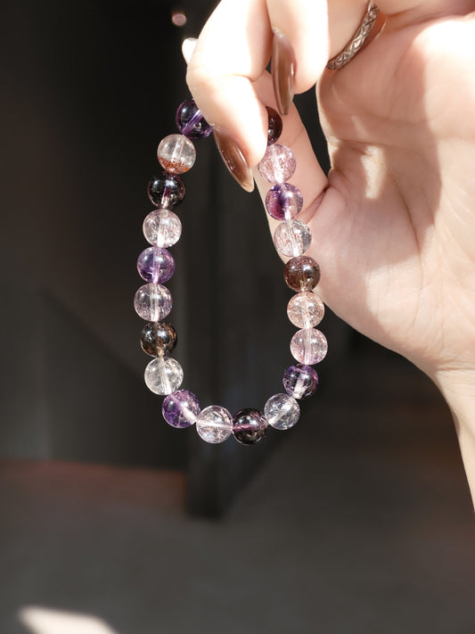 HIGH-GRADE SUPER SEVEN QUARTZ BRACELET