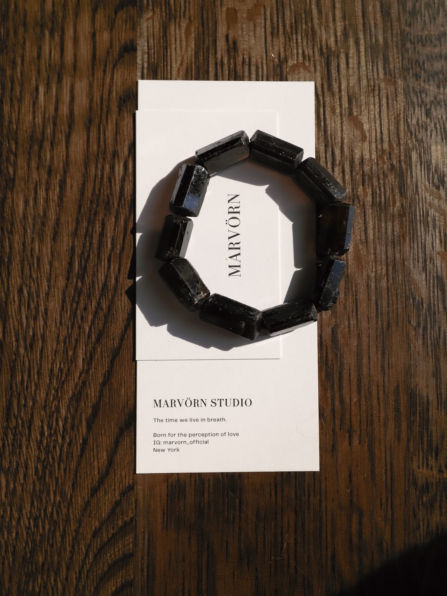 BLACK TOURMALINE BRACELET