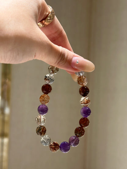SUPER SEVEN QUARTZ BRACELET