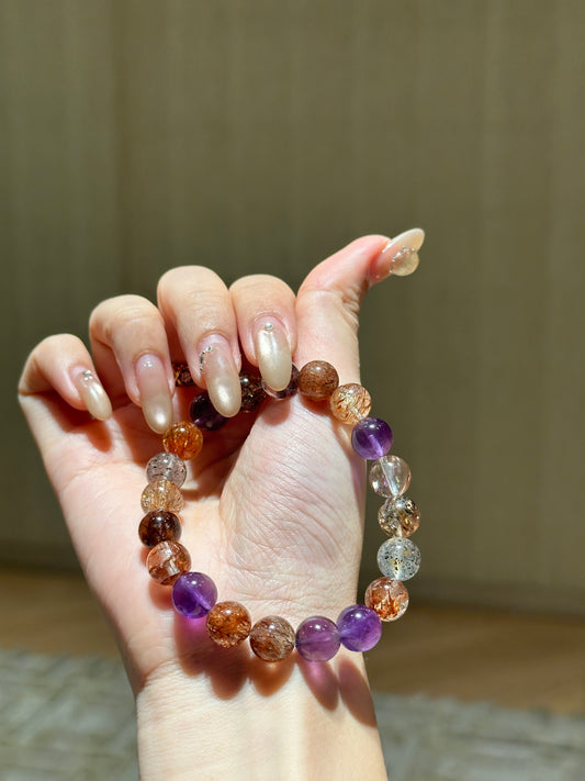 SUPER SEVEN QUARTZ BRACELET