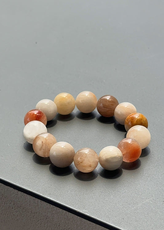 PHANTOM RUTILATED QUARTZ BRACELET