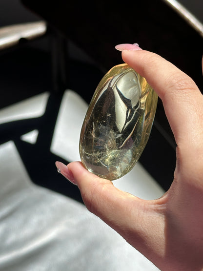 CITRINE PALM STONE